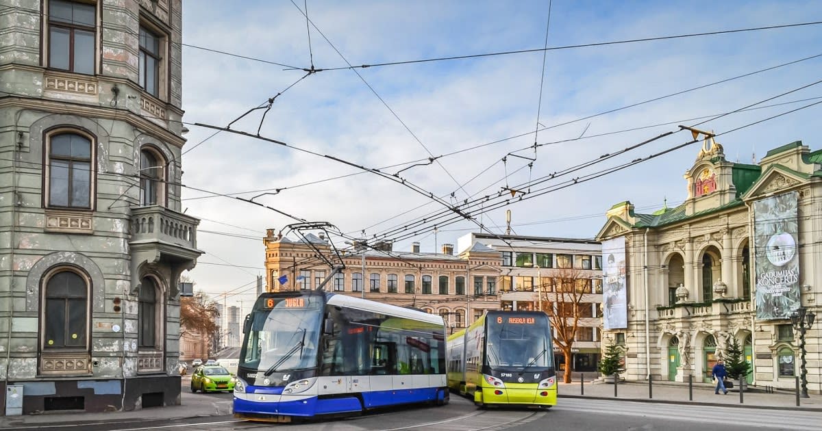 Public Transport in Riga: Trams