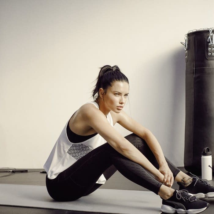 Adriana Lima Says Skateboarding Is Her New Favorite Workout