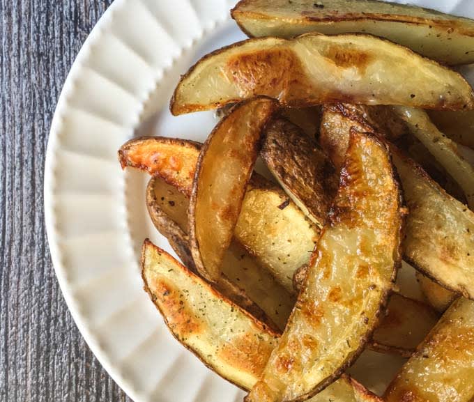 Perfect Crispy Steak Fries - you can make in the oven!