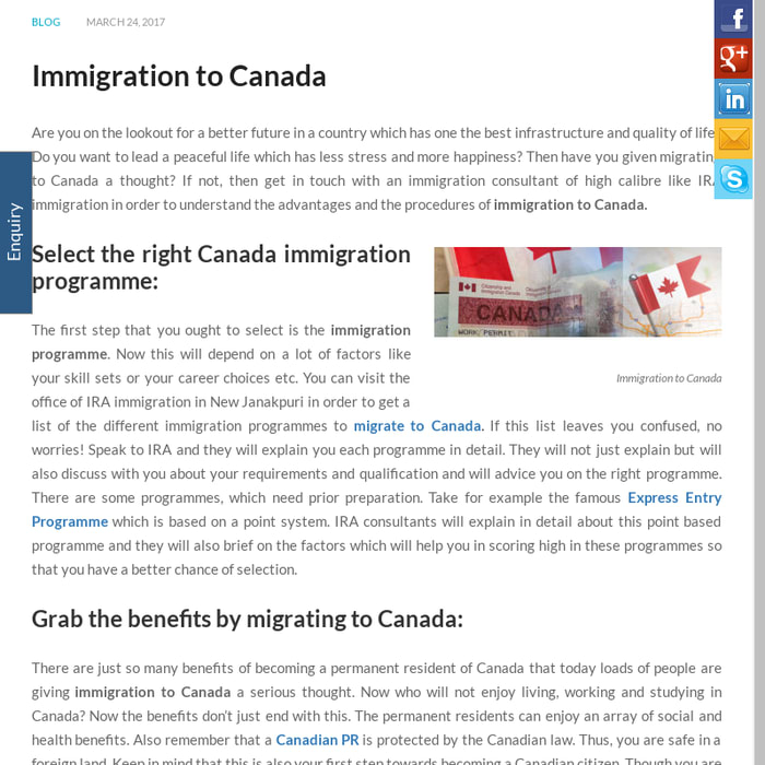 Looking for immigration to Canada?