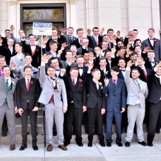 Wisconsin high school students appear to make Nazi salute in prom photo