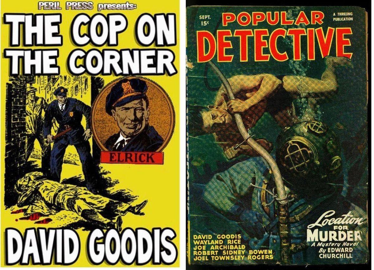 David Goodis was also a prolific writer of short stories for the pulp ...