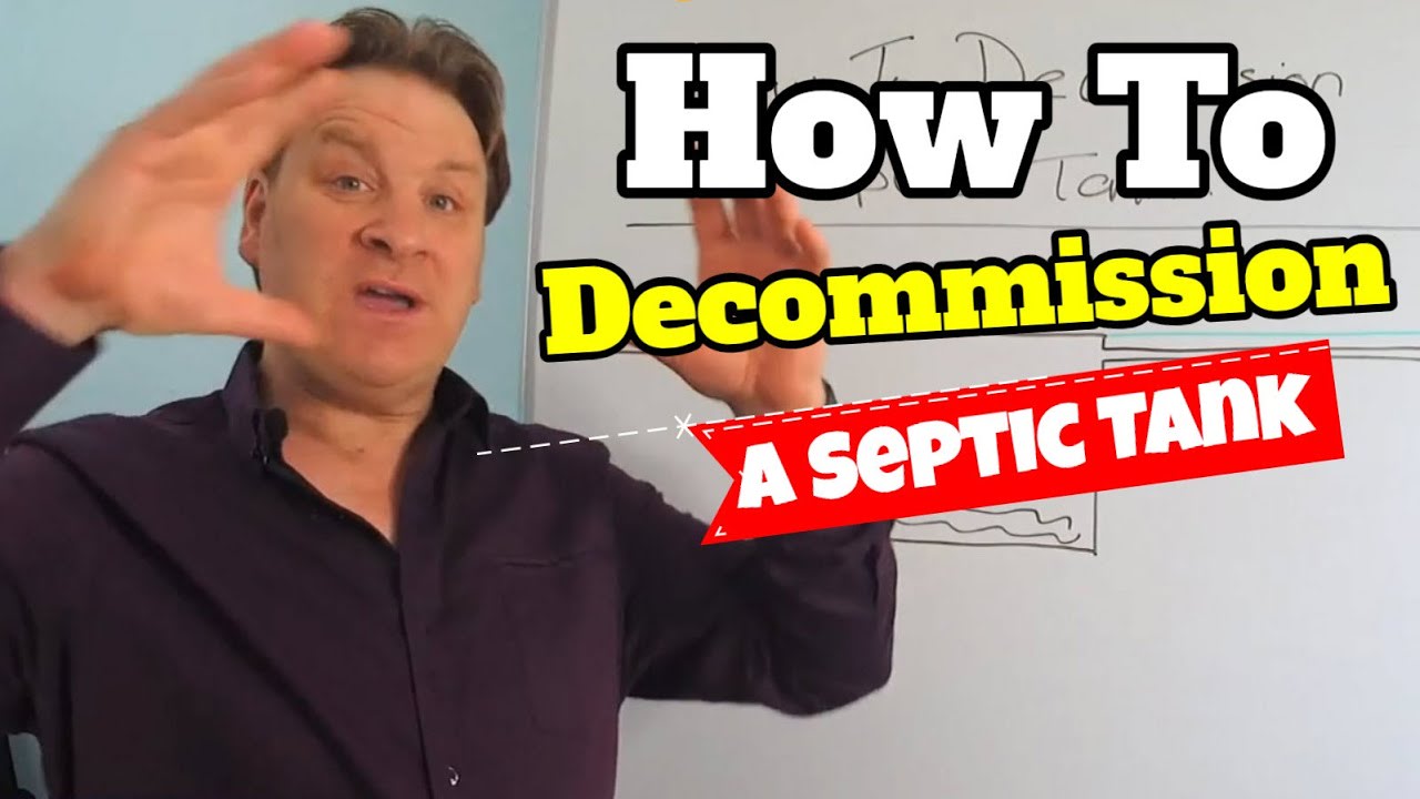 how to decommission a septic tank