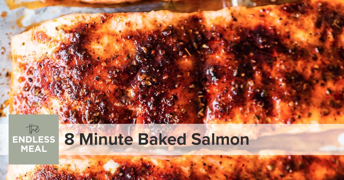 8 Minute Baked Salmon