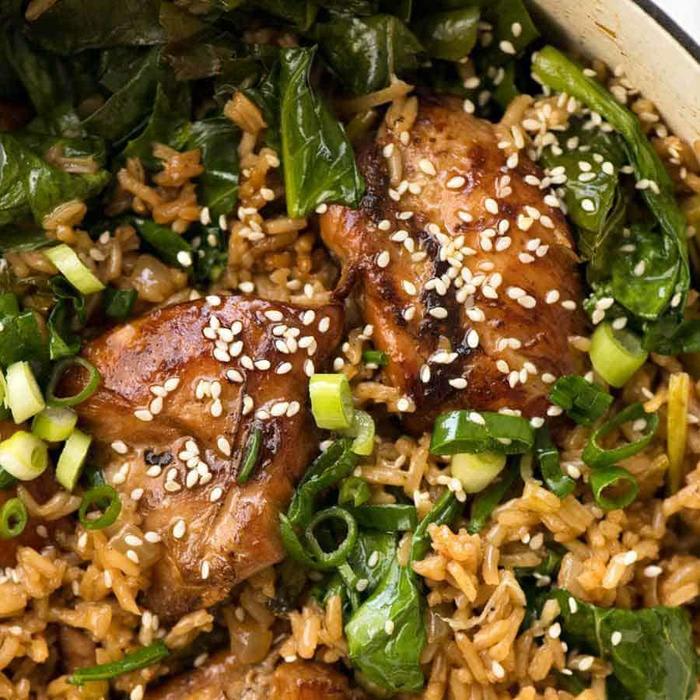 One Pot Chinese Chicken and Rice