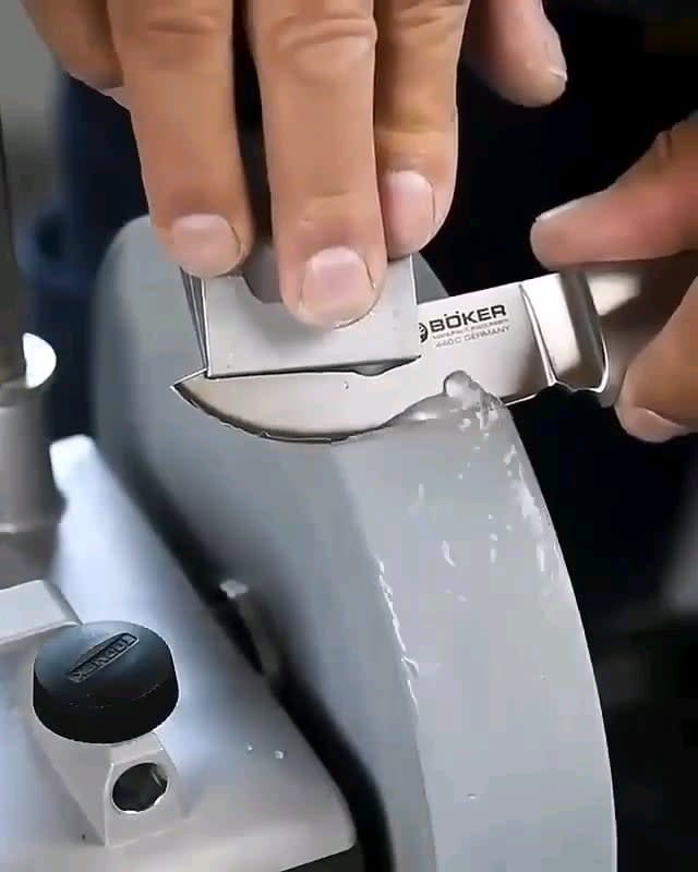 Sharpening of a Knife