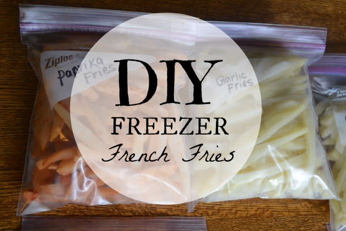 DIY Freezer Fries