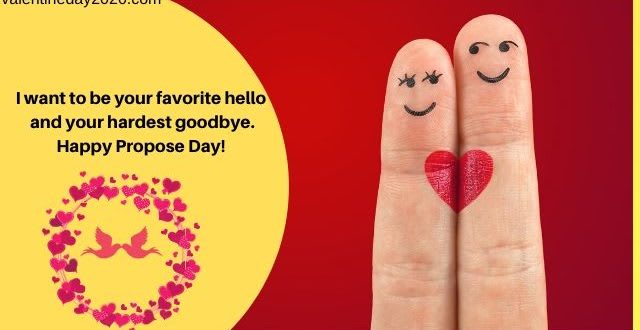 Happy Propose Day Messages 2020, WhatsApp Status, Wishes - Happy Valentine Day 2020