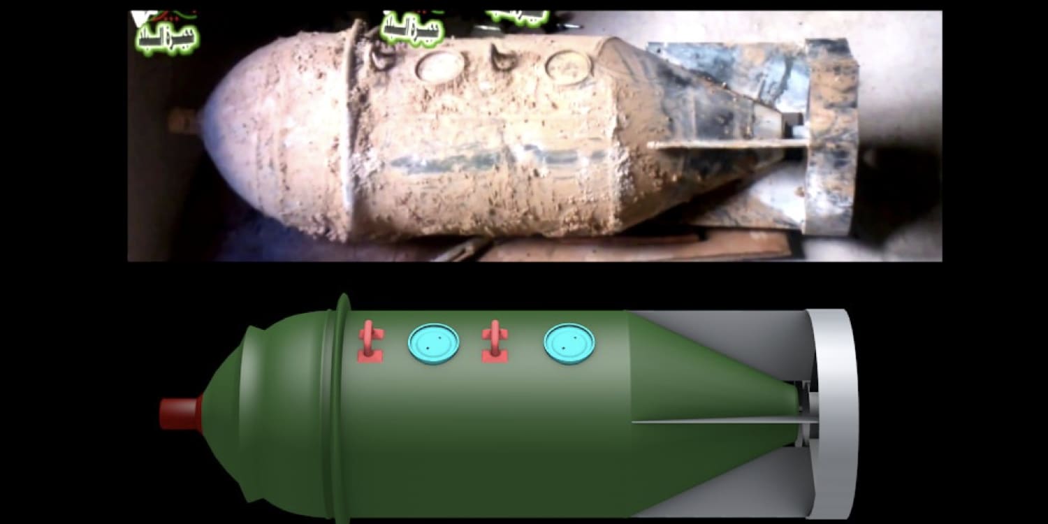 The First Images of the Type of Chemical Bomb Used in Syria's Sarin Attacks