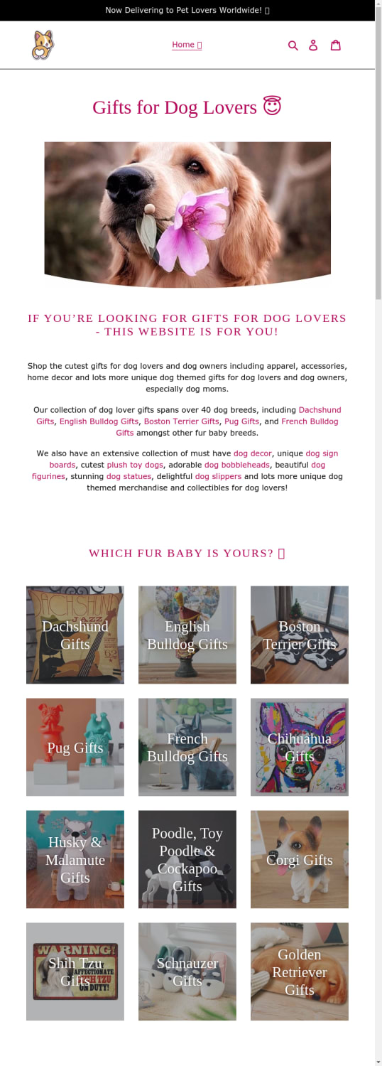 600+ Gifts for Dog Lovers