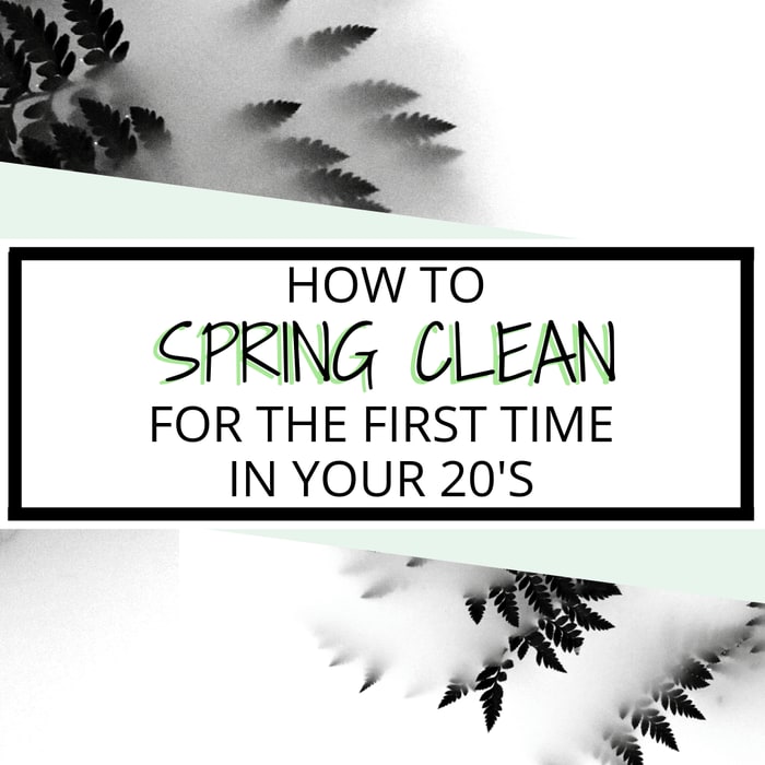How To Spring Clean For The First Time In Your 20's