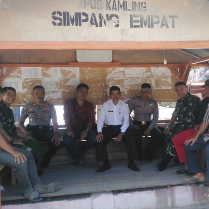Wujud Kekompakan TNI Polri. Babinsa dan Bhabinkamtibmas Kawal Giat Warga Binaan