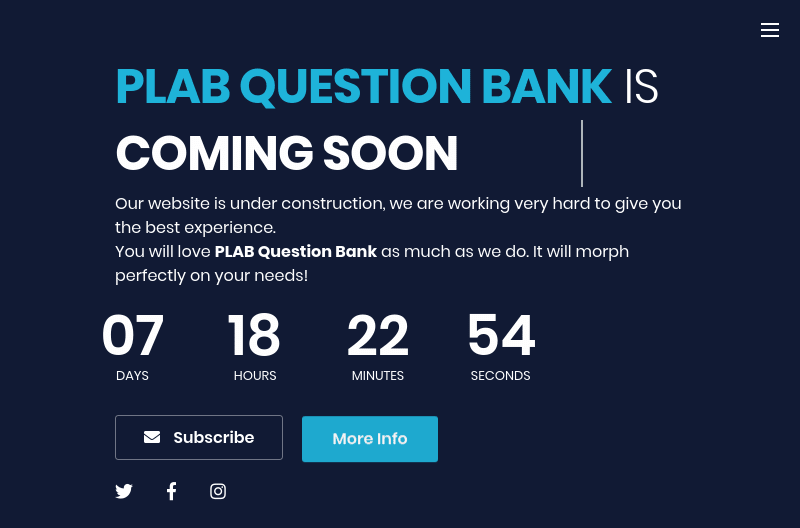 PLAB Question Bank