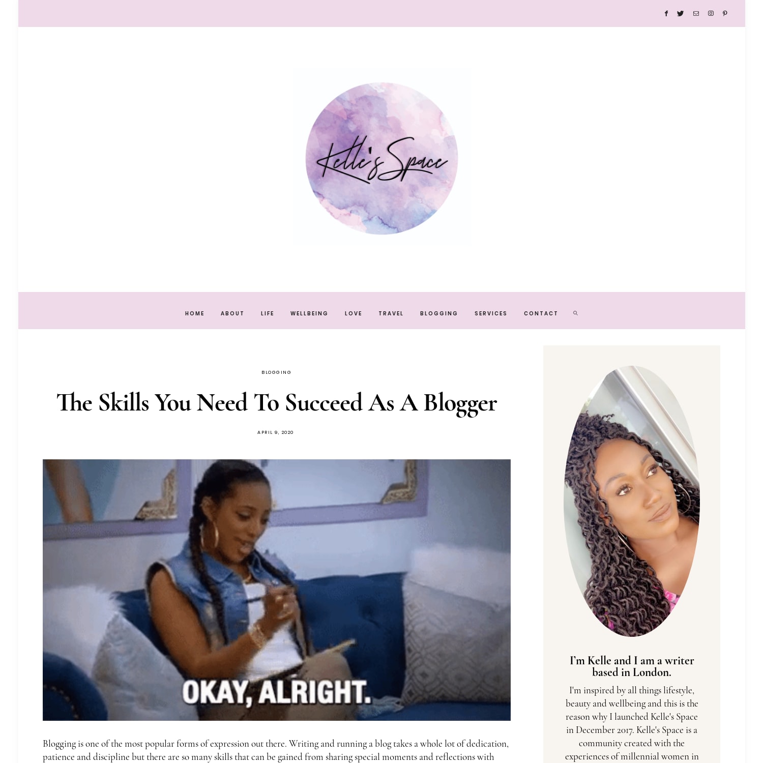 The Skills You Need To Succeed As A Blogger - Kelle's Space