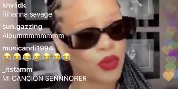 Rihanna Shuts Down Fans Asking for Her New Album During the Pandemic