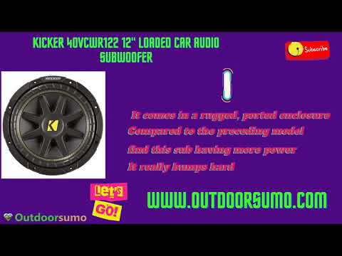 Top 5 the Best Kicker Subwoofers for car and truck in 2021 by outdoorsumo