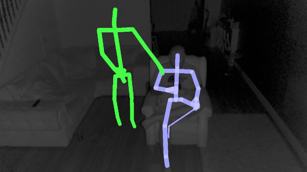 Man uses Kinect SLS camera Xbox in empty room with some very odd results.