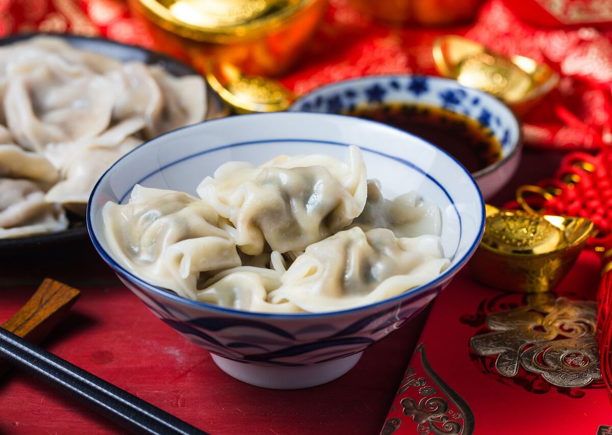 On Chinese New Year, dumplings symbolize home and family