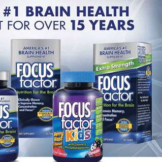 Focus Factor Memory Supplement for Adults and Kids