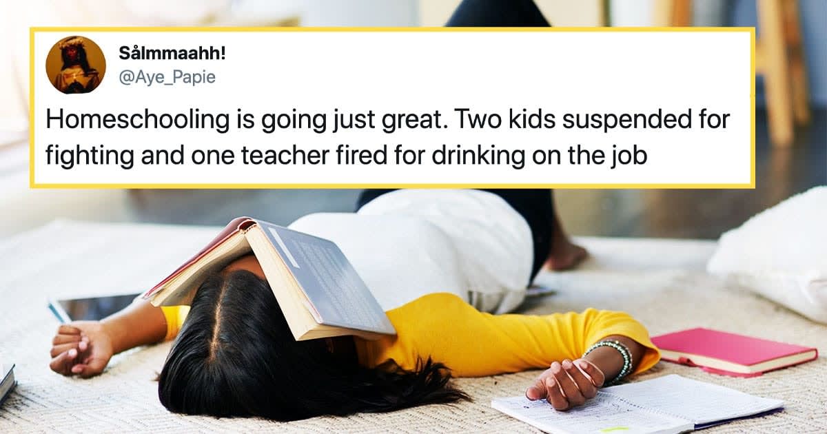 10 Hilarious Tweets That Perfectly Sum Up Life In Quarantine With Kids