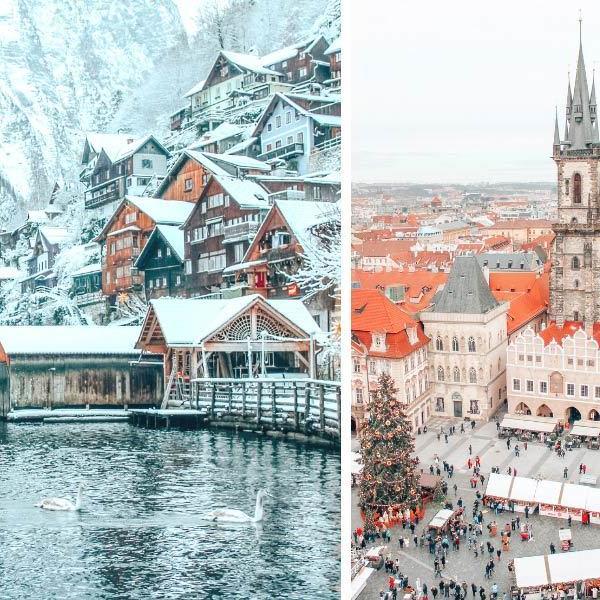 Two Super Detailed Winter Europe Itineraries (for Two Weeks)