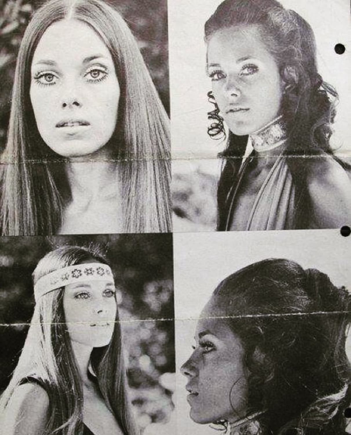 Marcheline Bertrand (Angelina Jolie's mother) modelling in the 1960s