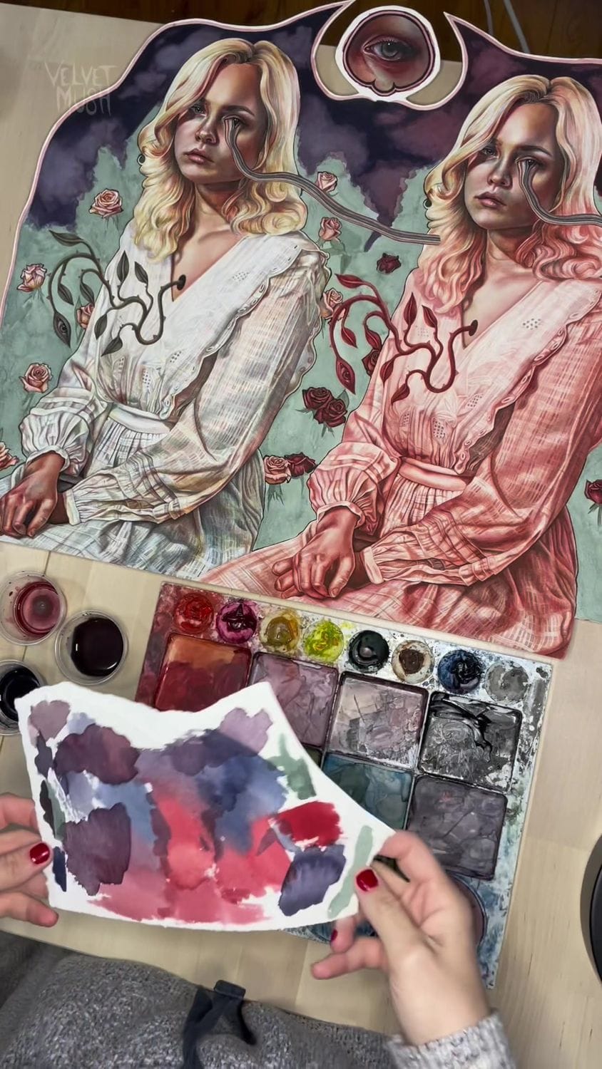 The finishing of this painting ends a three year chapter of my life. I ...