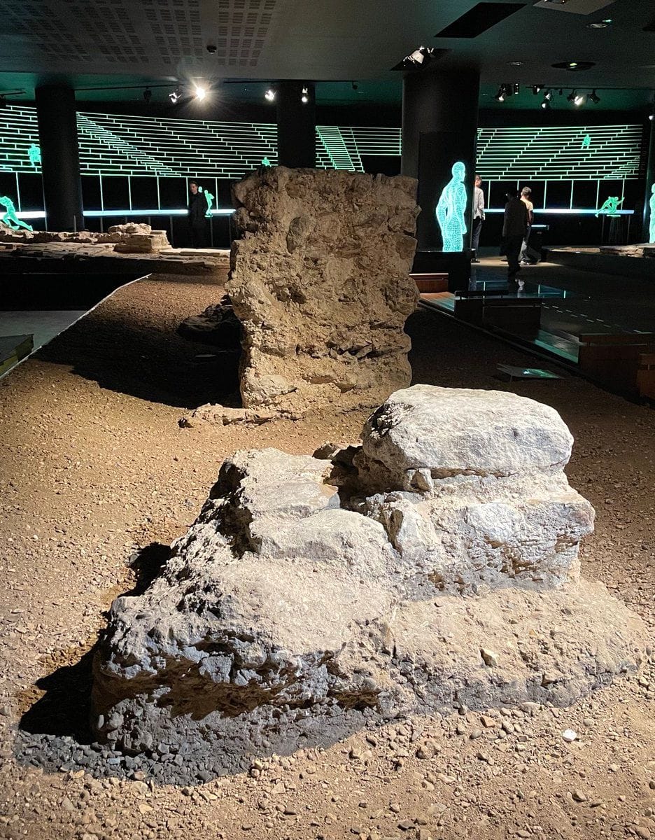 Visited the Roman amphitheater buried underneath @GuildhallArt As ...