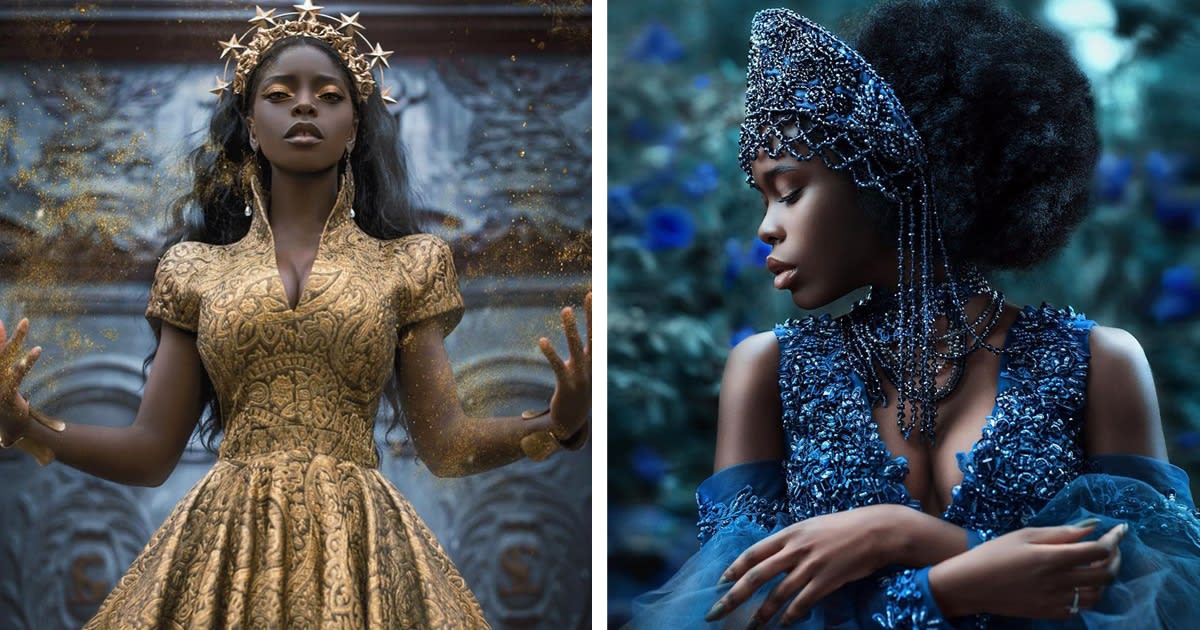 25 Stunning Portraits of Black Women in Ethereal Fantastical Photography