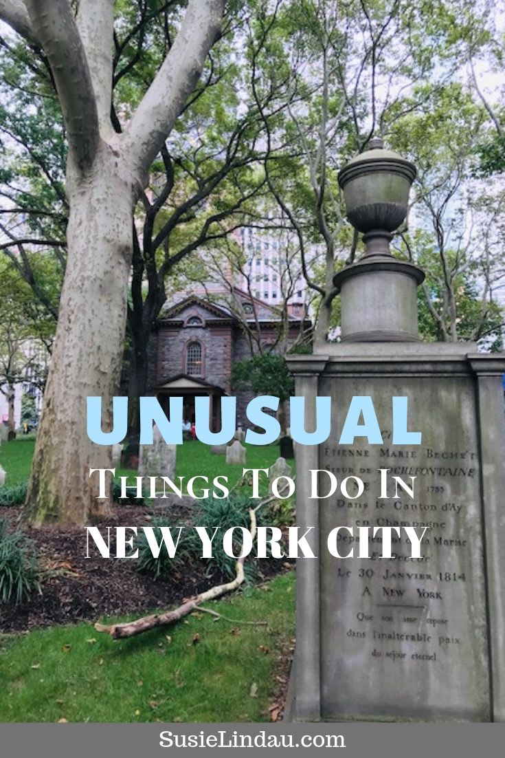 Discovering the Unusual and Serendipity in New York City