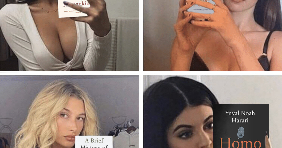 Why do celebrities always appear to be reading the same book?