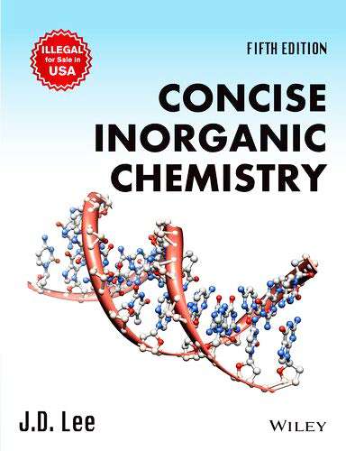 JD Lee Inorganic Chemistry PDF (5th Edition) Free Download