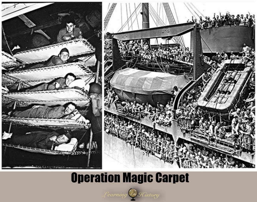 Operation Magic Carpet: Bringing Home the Heroes
