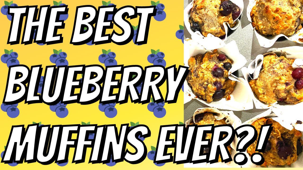 I CAN’T STOP EATING THESE! | Healthy Blueberry Muffin Recipe (With Protein!)
