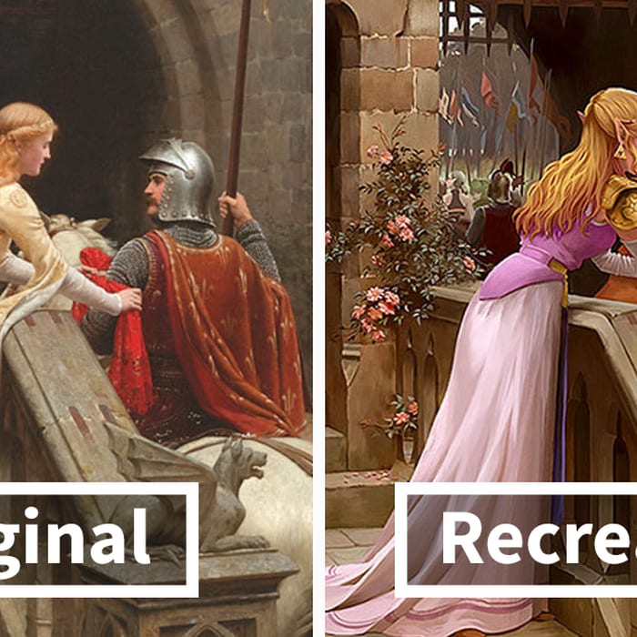 Artist Recreates Classical Paintings Using Pop Culture Characters (13 Pics)
