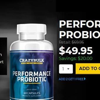 The Most Trusted Crazy Bulk Performance Probiotic Supplement