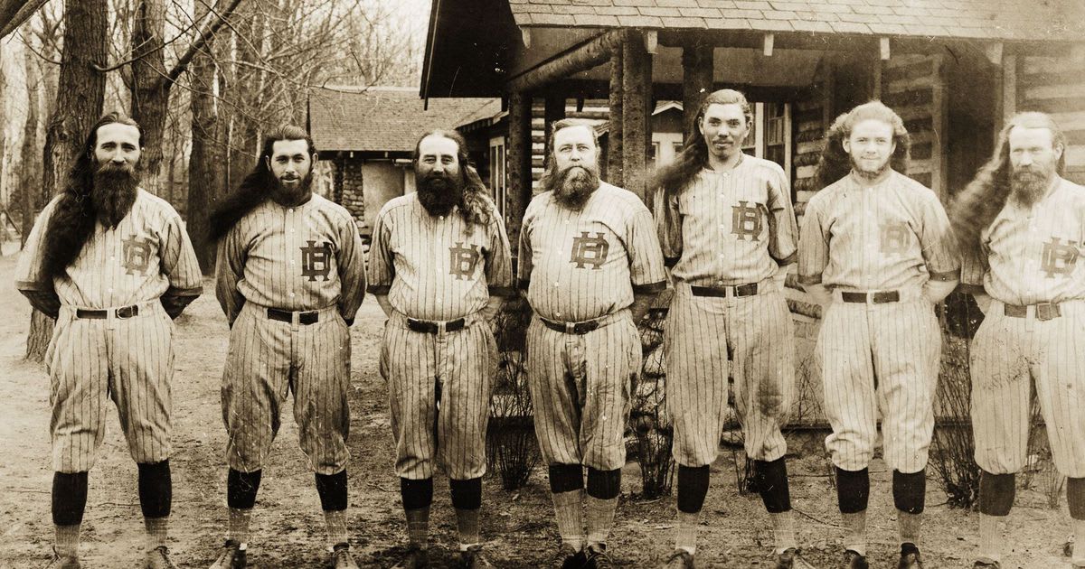 These bearded cultists were old baseball's answer to the Harlem Globetrotters