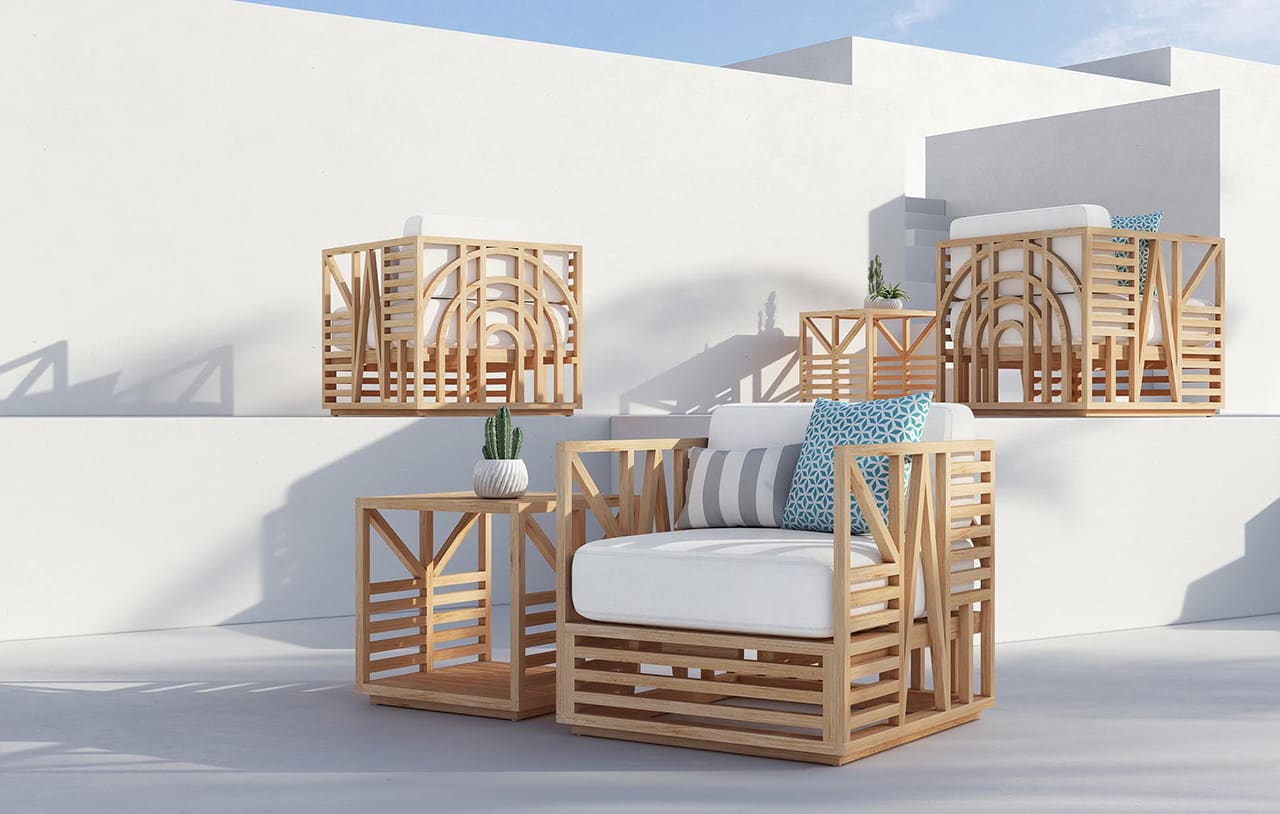 The Calamus Duo Merges Graphic Design + Furniture Design - Design Milk