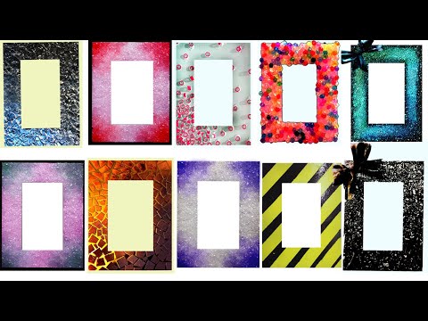 10 DIY Ways to Make Unique Crafty Photo Frames