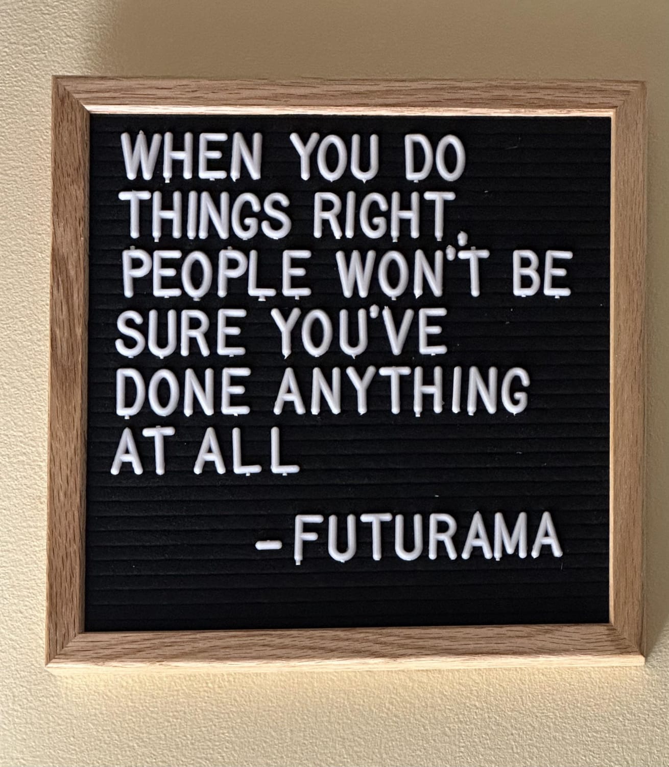 Thought you guys might like my latest wall decor.