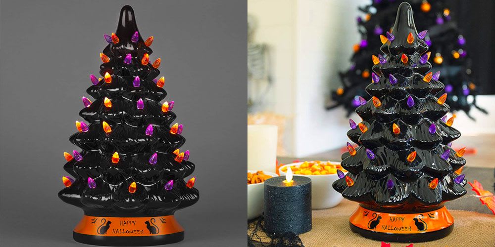 Amazon's Ceramic Halloween Trees Are Back So Get Yours Before They Sell Out