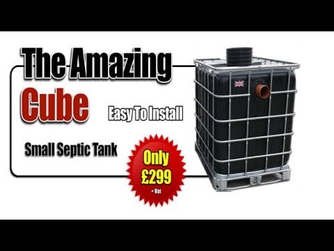Small Septic Tank - Cube Septic Tank