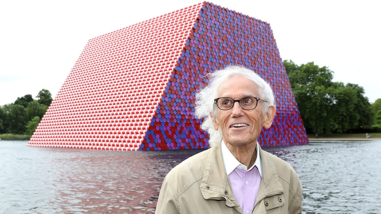 Christo, the artist famous for his fantastical, fleeting public displays, dies at 84