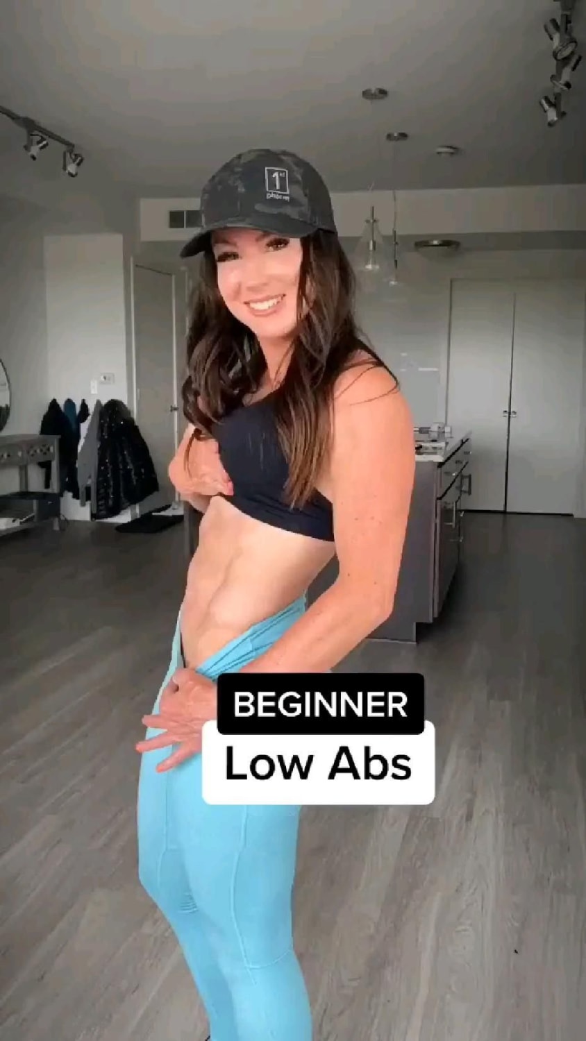 Abs Workout. Female Fitness Video. Fitness. Gym. Exercise. Yoga
