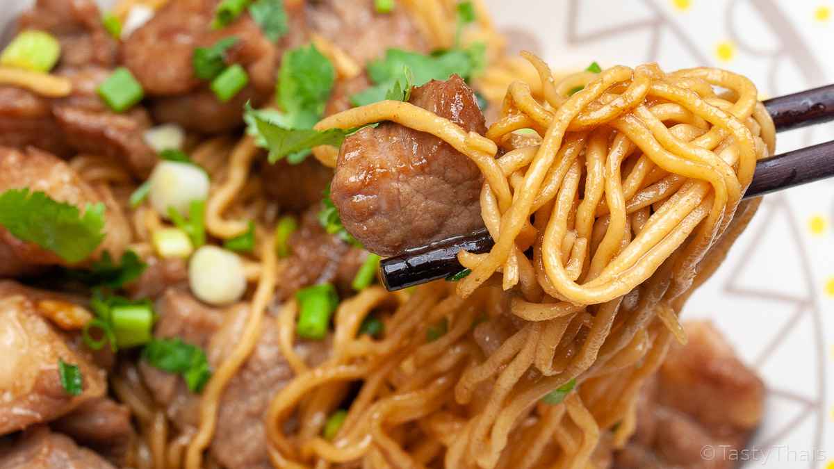 Awesomely Simple Pork Stir Fry Recipe with Egg Noodles