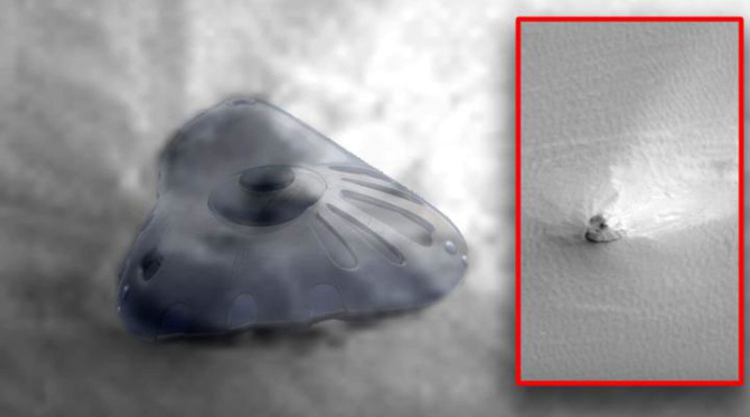 600-FOOT-WIDE, INTACT-LOOKING UFO SPOTTED ON MARS COULD STILL FLY, SPECIALISTS CLAIM