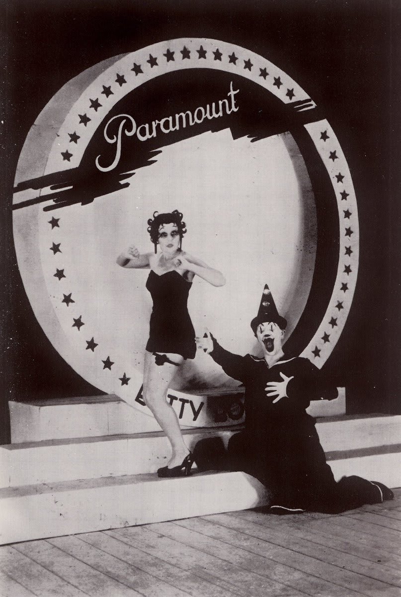 Betty Boop (and Koko the Clown) promotional image from the 1930s. (There’s no information on it unfortunately. It was published in the 1990 comic, BETTY BOOP’S BIG BREAK.)