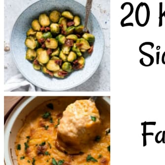 20 Keto Approved Side Dishes To Complete Family Dinner Time