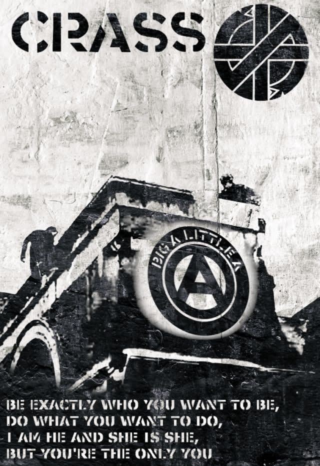 Crass - no authority but yourself - the true meaning of being a punk