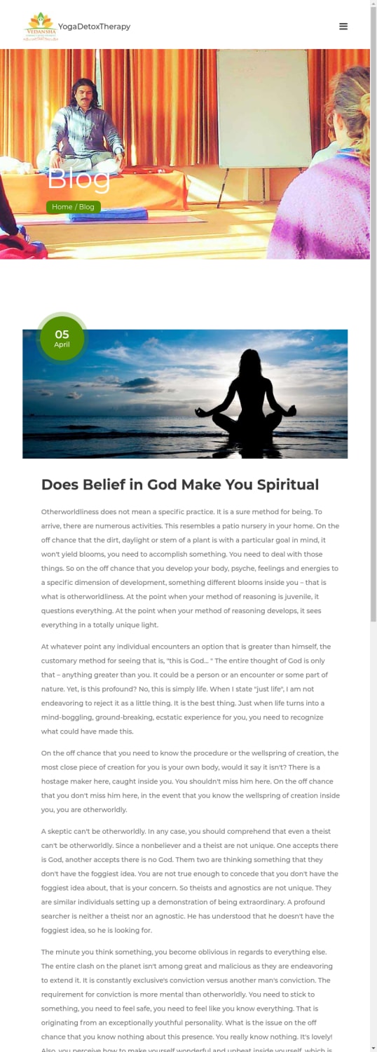 Does Belief in God Make You Spiritual